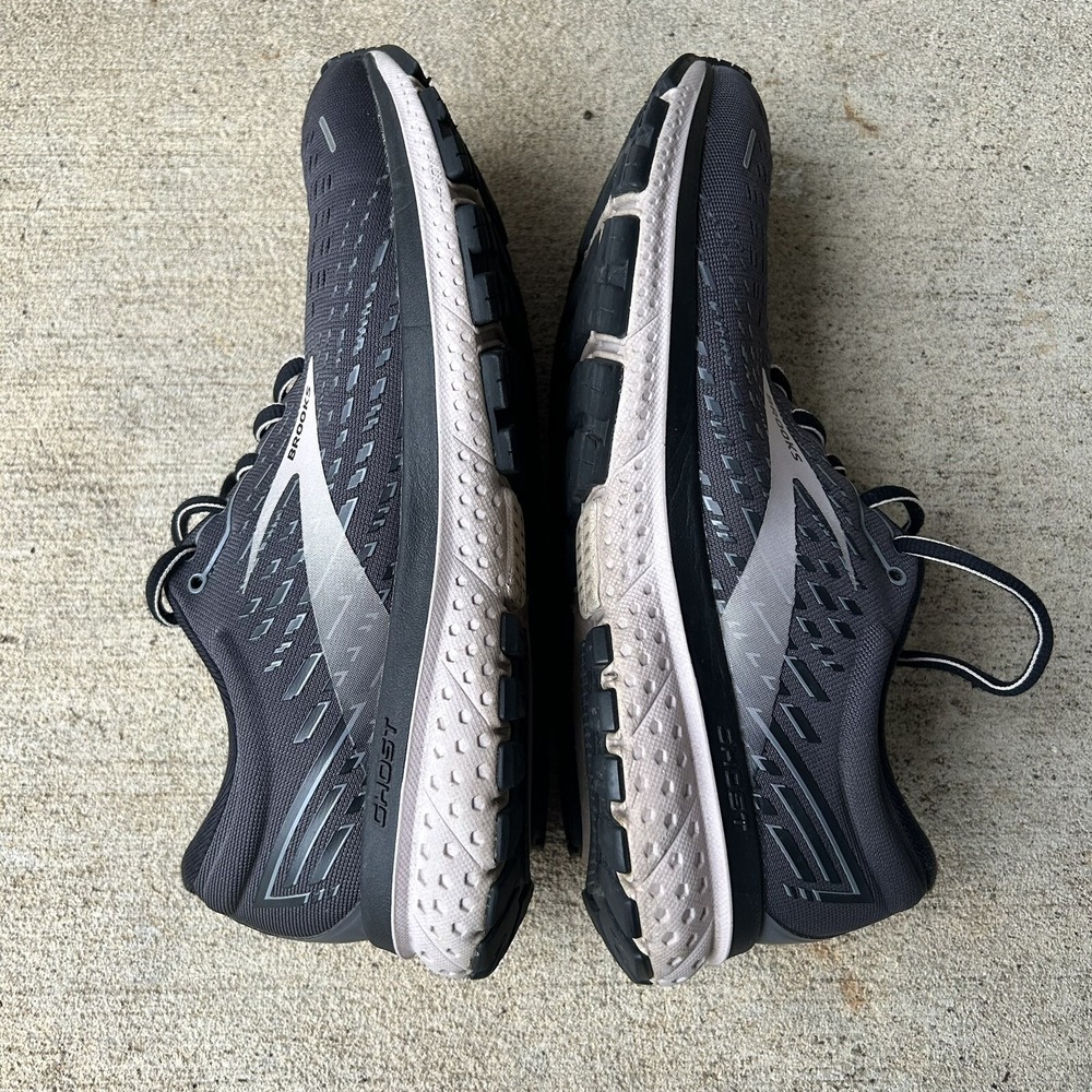 Brooks Ghost 13 Women's Size 9 Gray/Pink Running Sneakers Summer Great Condition - Picture 4 of 8